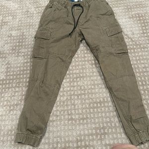 Small light brown cargo pants from old navy.